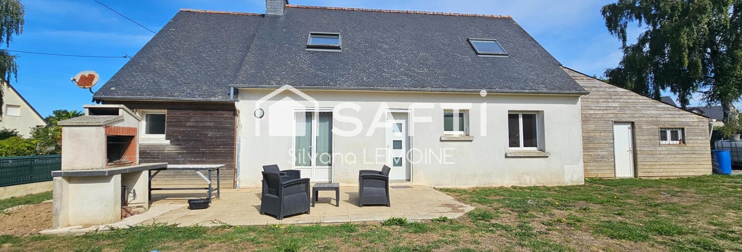 Maison 7 Pièces 133 m² à vendre à Crédin (56580)
