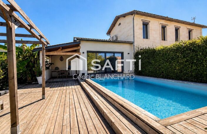 Maison de charme en pierre de taille avec piscine — photo 2