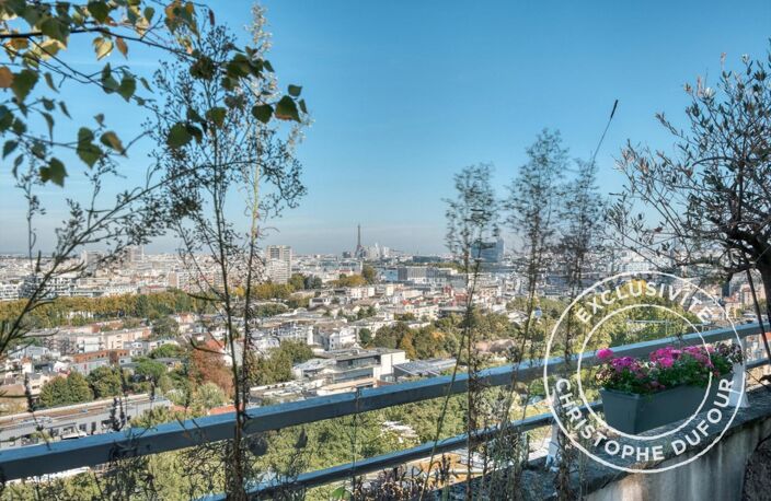 MEUDON - ANATOLE FRANCE - DUPLEX FAMILIAL DE 122 M²  VUES PANORAMIQUES  BALCONS-TERRASSES — photo 3