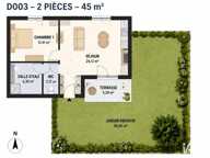 Vente Appartement 2 pièces — photo 2