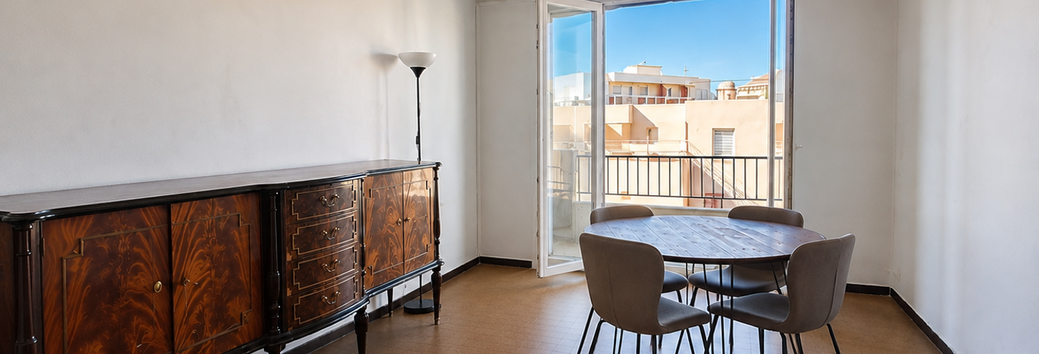 Appartement 3 Pièces 61 m² à vendre à Marseille 8 (13008)