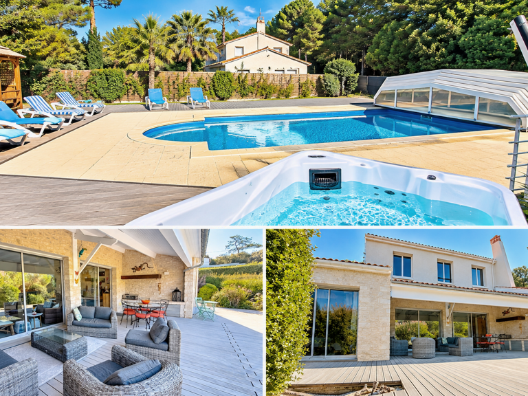 VILLA 6 PIECES QUARTIER PLATIN 177 M2 PISCINE SPA  - PLAGES — photo 1
