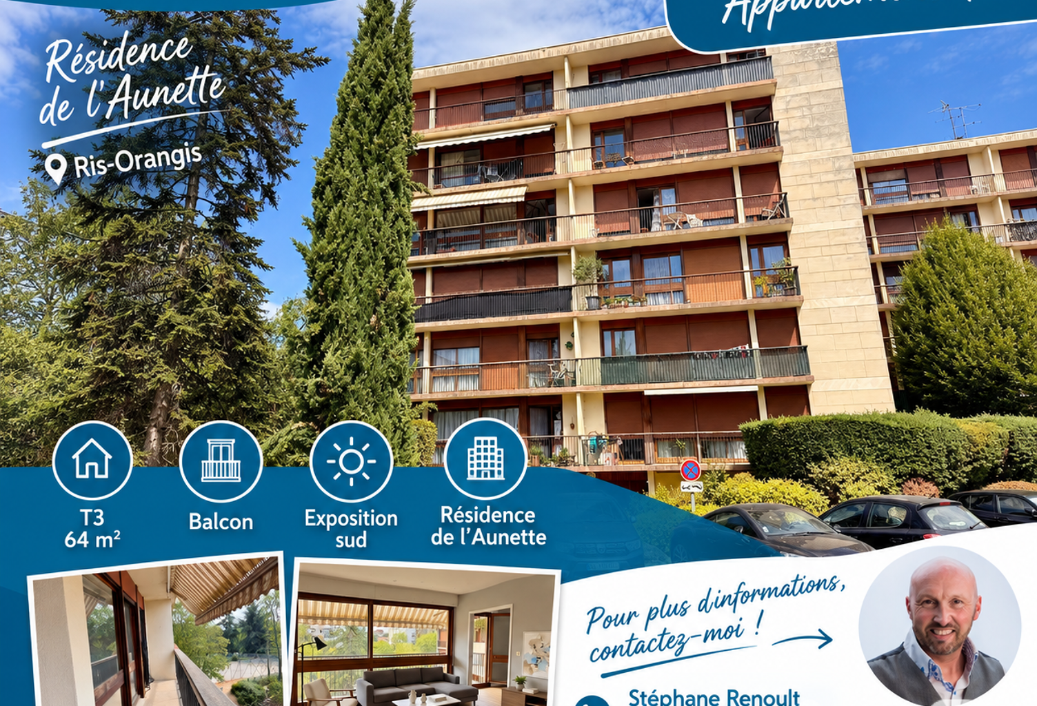 Vente Appartement 3 pièces — photo 1