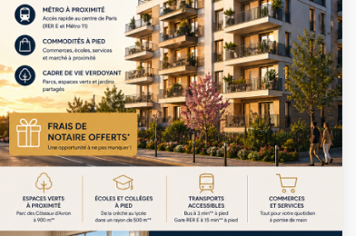 Appartement 2 pièces 262000 €