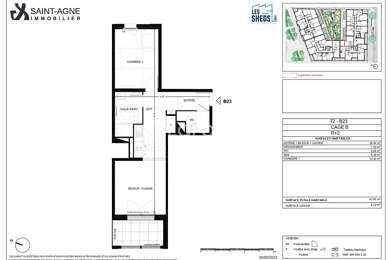 Appartement 2 pièces 750 €
