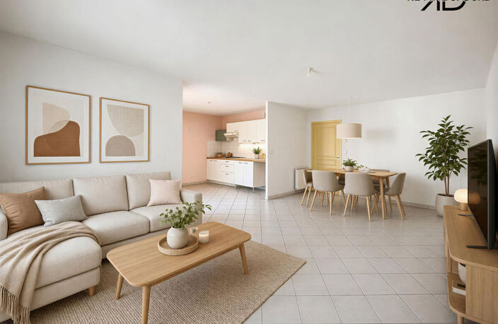 Appartement 70 m² + place de parking + garage à AUBENAS — photo 2