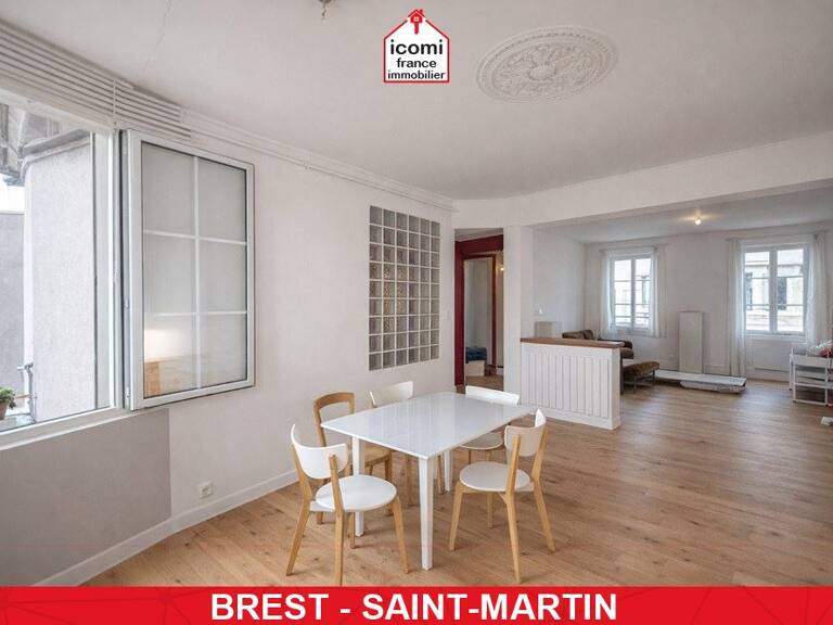 FINISTERE - Brest (29200) - A VENDRE - APPARTEMENT - 1 CHAMBRE POSSIBLE 2 - IDEALEMENT SITUE - DERNIER ETAGE- LUMINEUX — photo 1