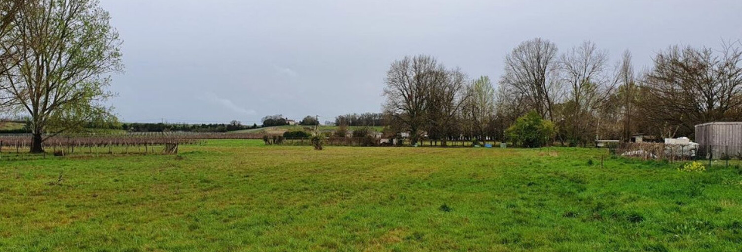 Terrain  850 m² à vendre à Béguey (33410)