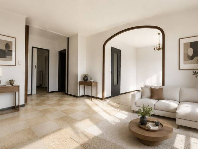 Appartement T3 avec loggia et balcon parking et cave — photo 1