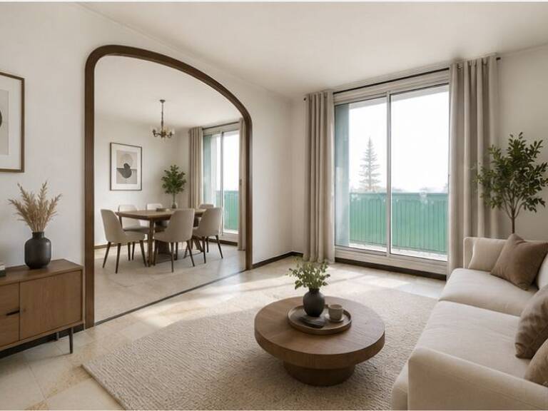 Appartement T3 avec loggia et balcon parking et cave — photo 1