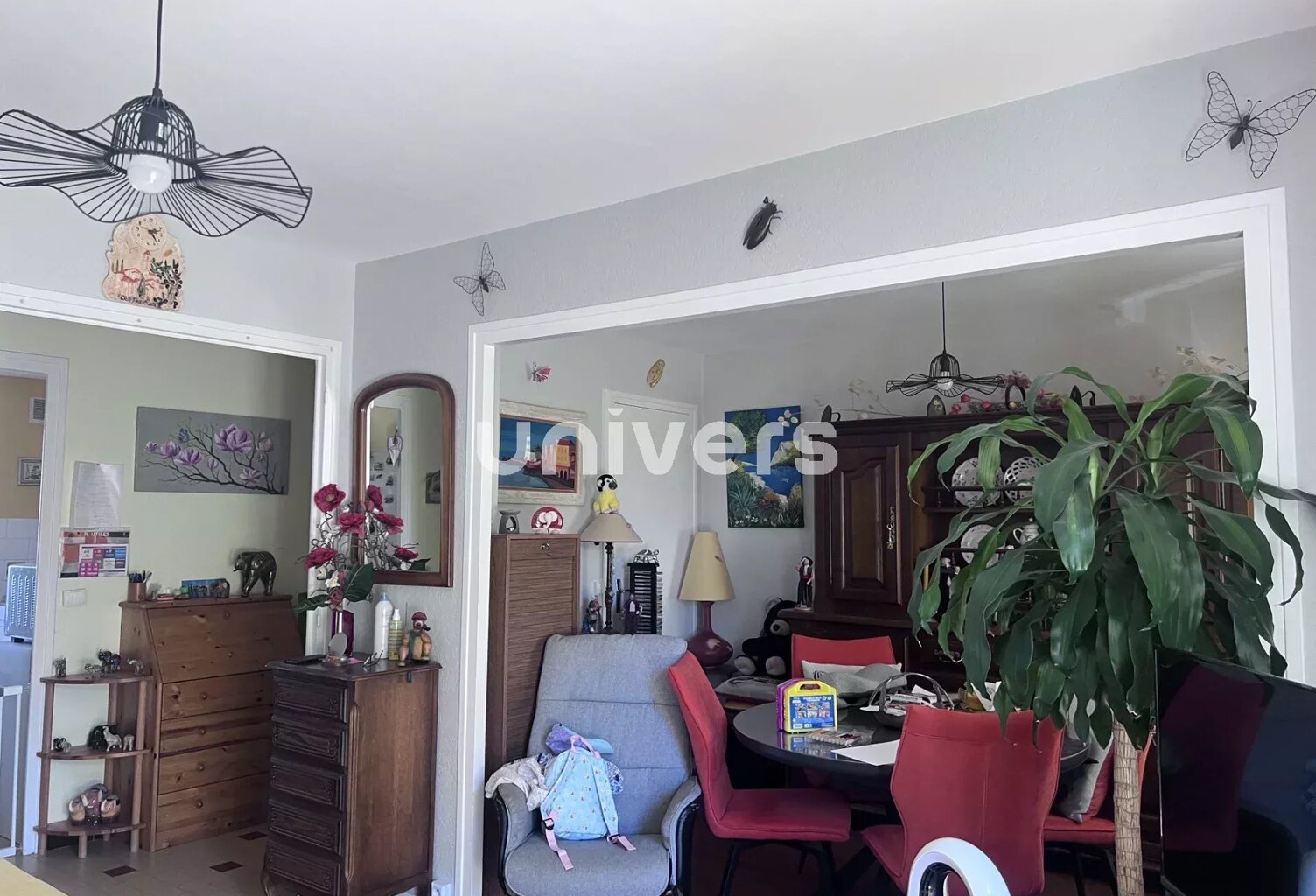 VALENCE – CHÂTEAUVERT – T4 TRAVERSANT AVEC GARAGE ET CAVE — photo 1