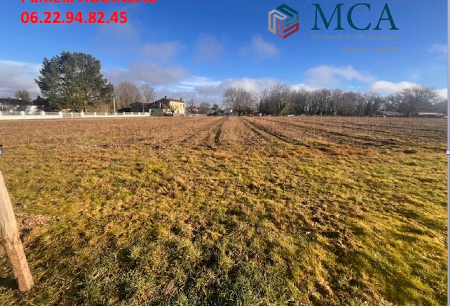 Terrain à bâtir à Castres-Gironde (33640) — photo 1