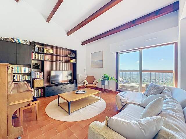 GRASSE – LE PRADO | VUE MER & MONTAGNE, CALME ABSOLU — photo du bien