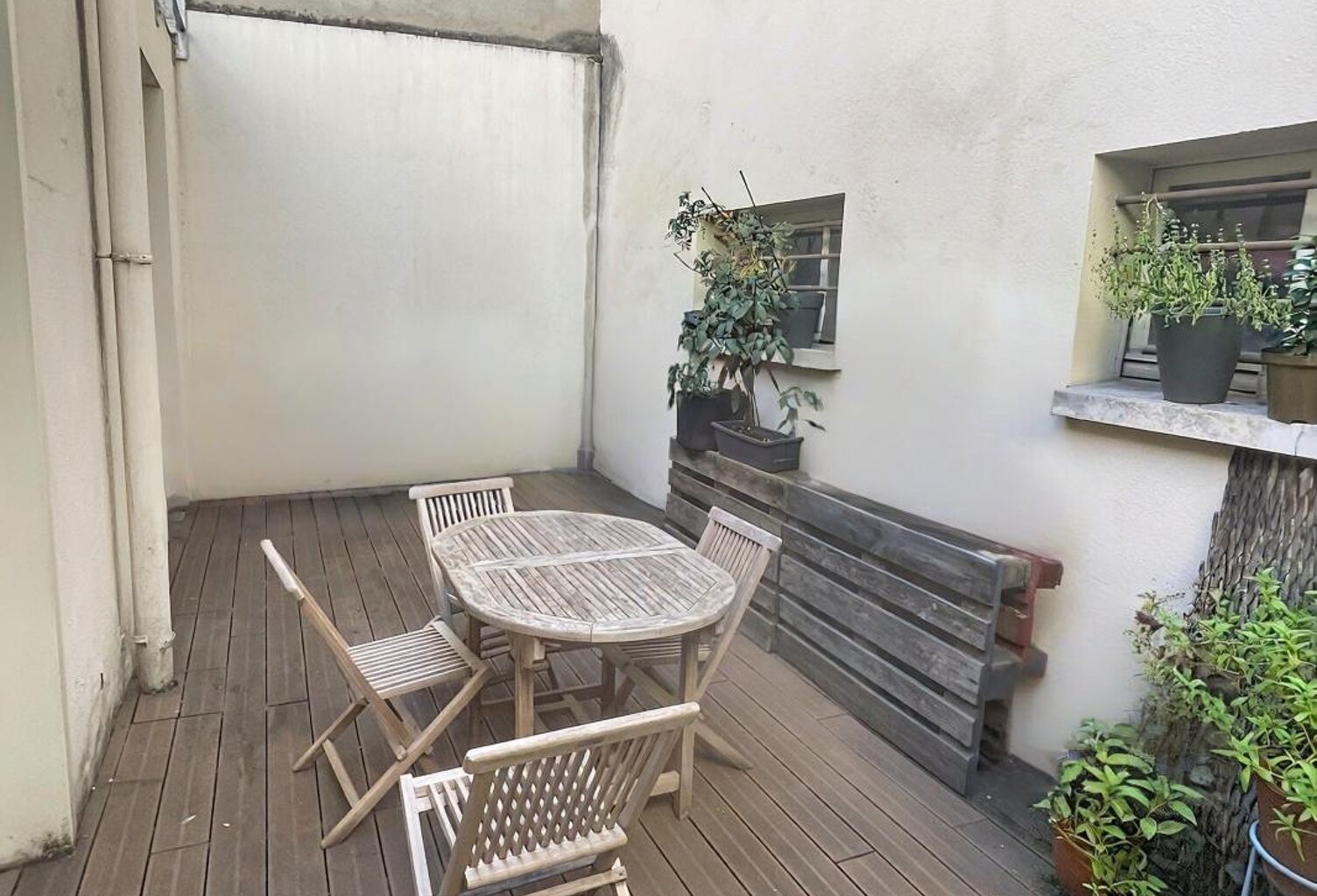 Toulouse, les chalets, métro Jeanne d'Arc Appartement 3 pièces avec grande terrasse À Vendre — photo 1