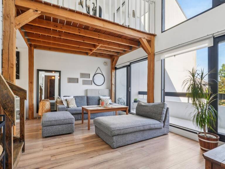 - 91830 LE COUDRAY-MONTCEAUX - DUPLEX EN DERNIER ETAGE AVEC ASCENSEUR - 30M2 DE TERRASSES - SEJOUR CATHEDRALE - VUE ARBOREE SANS VIS A VIS - PARKING- — photo 1