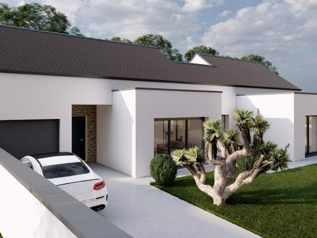 MAISON CONTEMPORAINE PLAIN PIED - 114 m² - GRAND CHAMP CENTRE — photo du bien