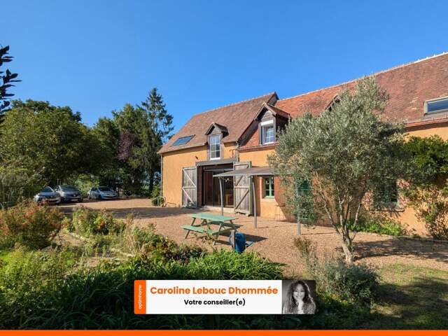 Longère percheronne de 200 m² avec loft/bureau d'artiste de 60 m² et DPE C — À moins de 10 min de la gare (La Ferté-Bernard) — photo du bien