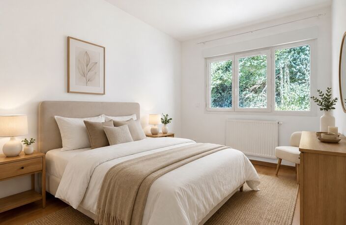 Maison entièrement rénovée à vendre 4 pièces de 85m2 avec 3 chambres et garage 60 m2 sur 833 m2 de terrain à CREYSSE (24) — photo 5