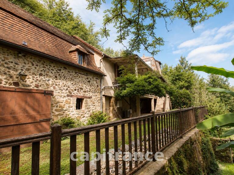 Maison de charme sur les hauteurs de Beaulieu-sur-Dordogne 4 chambres, terrain, source d'eau — photo 1