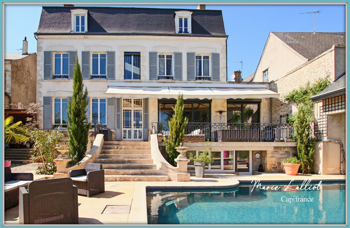 Maison à vendre 11 pièces PITHIVIERS (45), 370m², 5 chambres, séjour 45m², piscine, garage, parc arboré de 2500m², sous-sol — photo 3