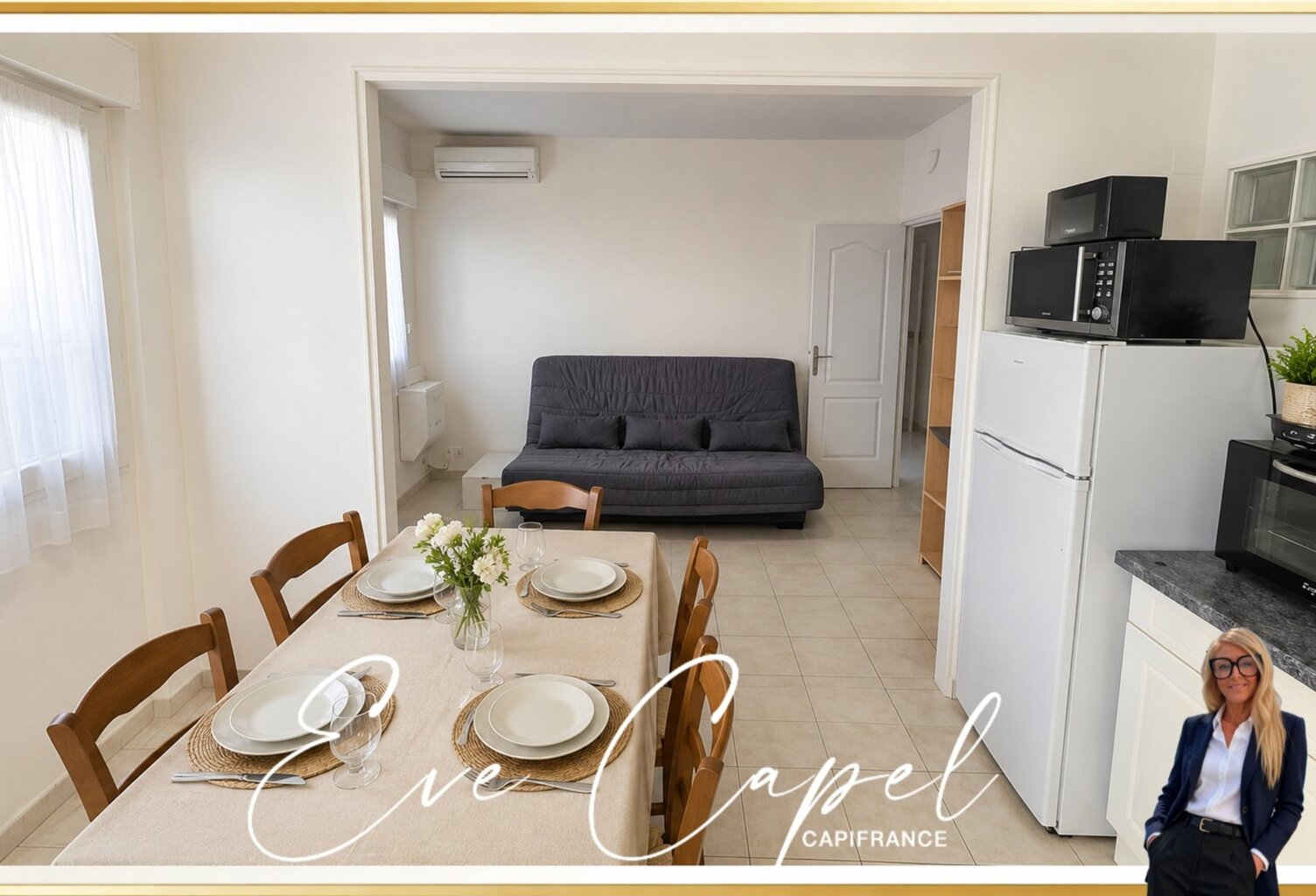 Appartement à vendre 2 pièces LE GRAU D'AGDE (34), Appartement T2 en rez-de-chaussée — photo 1