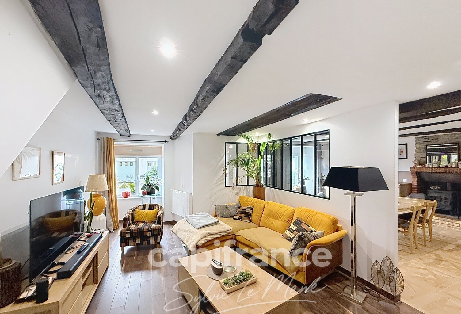 À vendre Maison de bourg de 123 m² – 3 chambres – Terrasse – Naizin / Évellys — photo 1