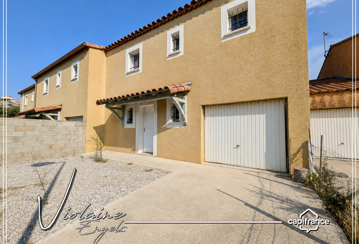 À NARBONNE-SUD – MAISON FAMILIALE DE 109 M² AVEC 3 CHAMBRES, 2 SALONS, JARDIN, TERRASSES ET GARAGE — photo 1