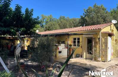 Jolie villa provençale 84 m2 habitables au calme, sur une parcelle de  4 600m2 à Besse-sur-Issole (83), avec piscine — photo du bien