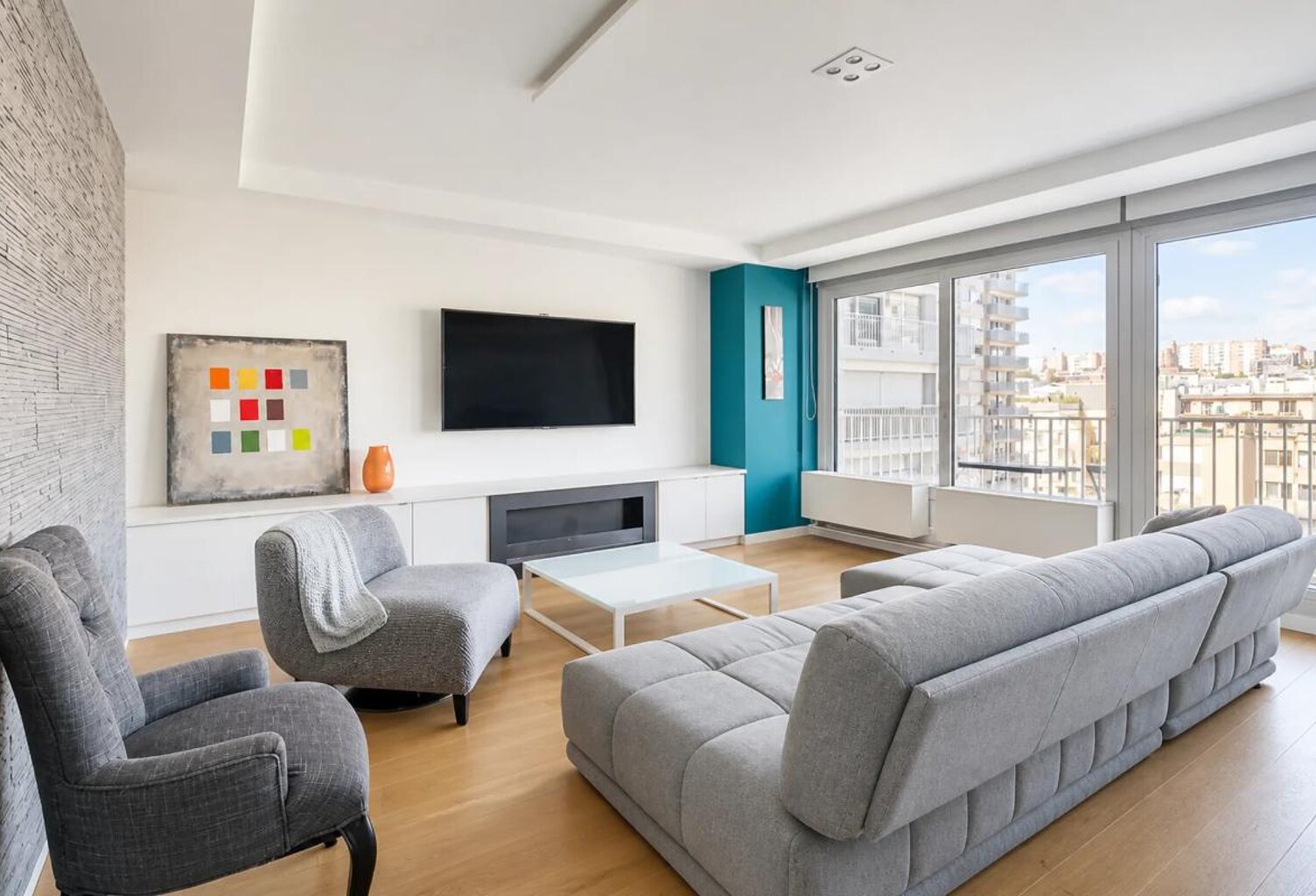 Appartement Puteaux - 3 pièces - 77 m² - Parking - Cave - Balcon — photo 1
