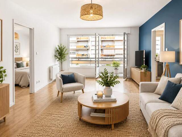 T2 de 46 m² situé à Angers avec ascenseur et parking — photo du bien