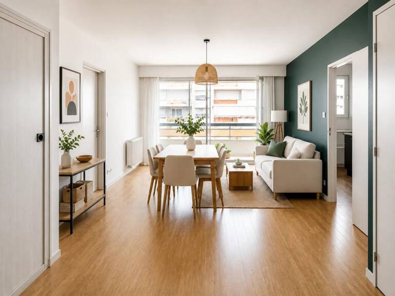 T2 de 46 m² situé à Angers avec ascenseur et parking — photo 1