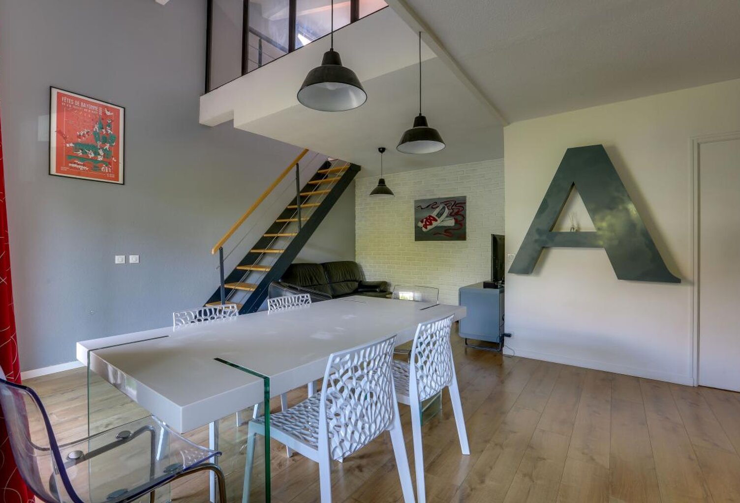 ANGLET HYPER-CENTRE – T4 82 m² avec mezzanine, terrasses et vue arborée — photo 1