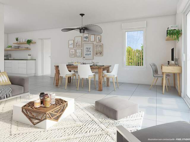 Maison 3 chambres  bourg d'Escoublac à pieds.M002 — photo du bien