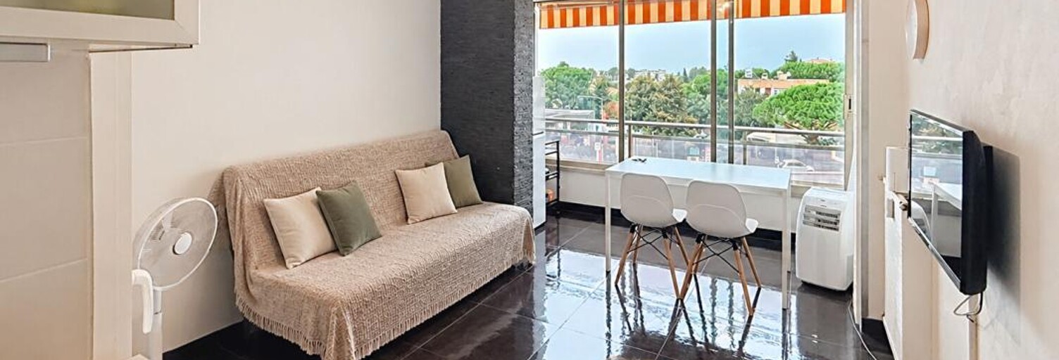 Appartement 1 Pièce 23 m² à vendre à Cagnes-sur-Mer (06800)