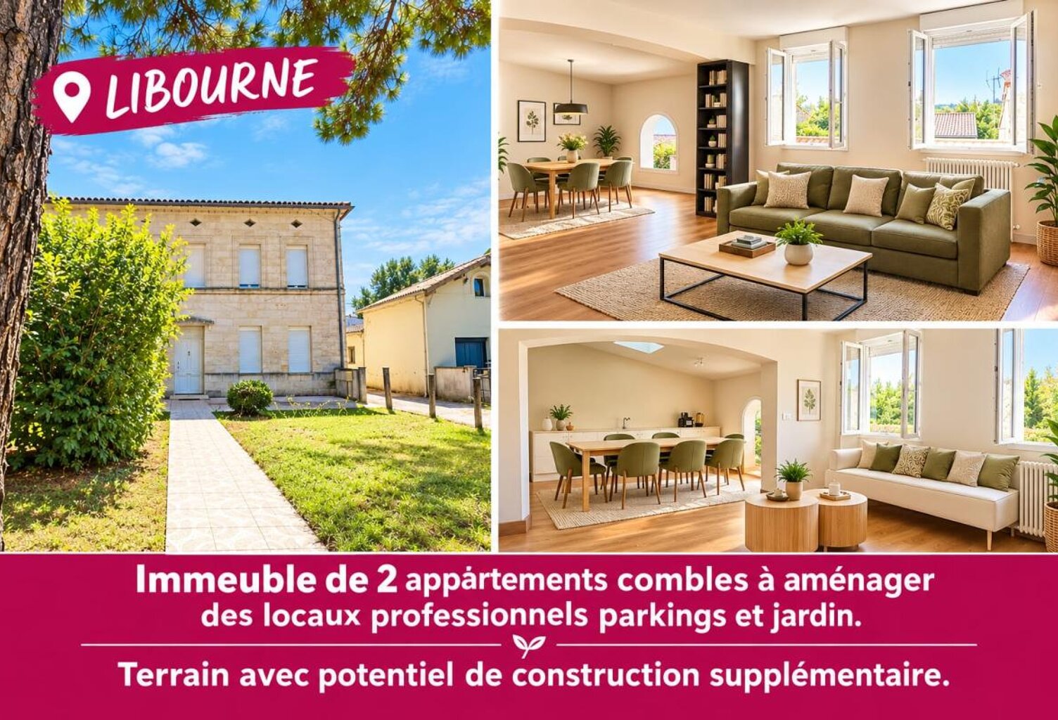 Immeuble double destination investisseur ou commercant — photo 1