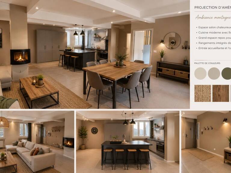Appartement La Bourboule 3 pièce(s) 83.91 m2 — photo 1