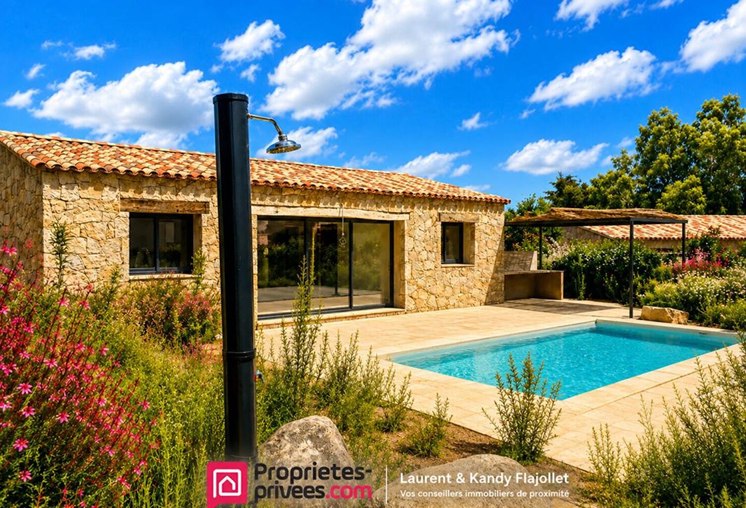 Maison type T3 en pierres séches avec piscine - 20144  Ste Lucie de Porto Vecchio 2A - CORSE DU SUD - FRANCE — photo 1