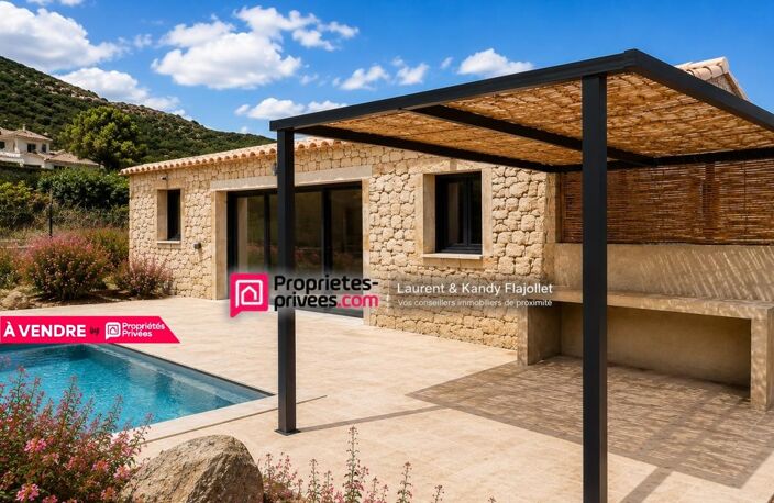 Maison type T3 en pierres séches avec piscine - 20144  Ste Lucie de Porto Vecchio 2A - CORSE DU SUD - FRANCE — photo 2