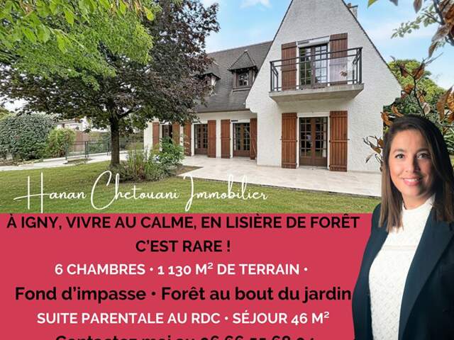 DOMAINE DE LA VALLÉE DE LA BIÈVRE  MAISON FAMILIALE EN LISIÈRE DE FORÊT, AU CALME ABSOLU — photo du bien