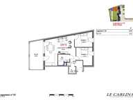 Appartement T3  2ème 63m² - MORESTEL — photo 2