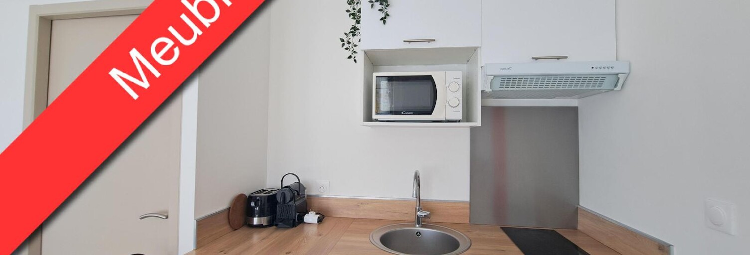 Appartement 1 Pièce 23 m² à louer à Tours (37000)