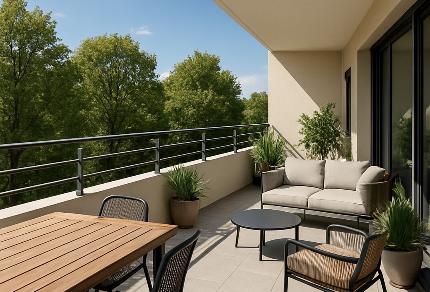T3 AVEC BALCON EN TVA REDUITE - BISCHHEIM - Frais de notaire offerts ! — photo 1