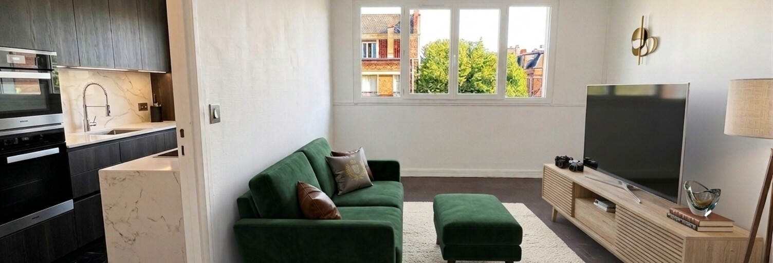 Appartement 3 Pièces 55 m² à vendre à Colombes (92700)