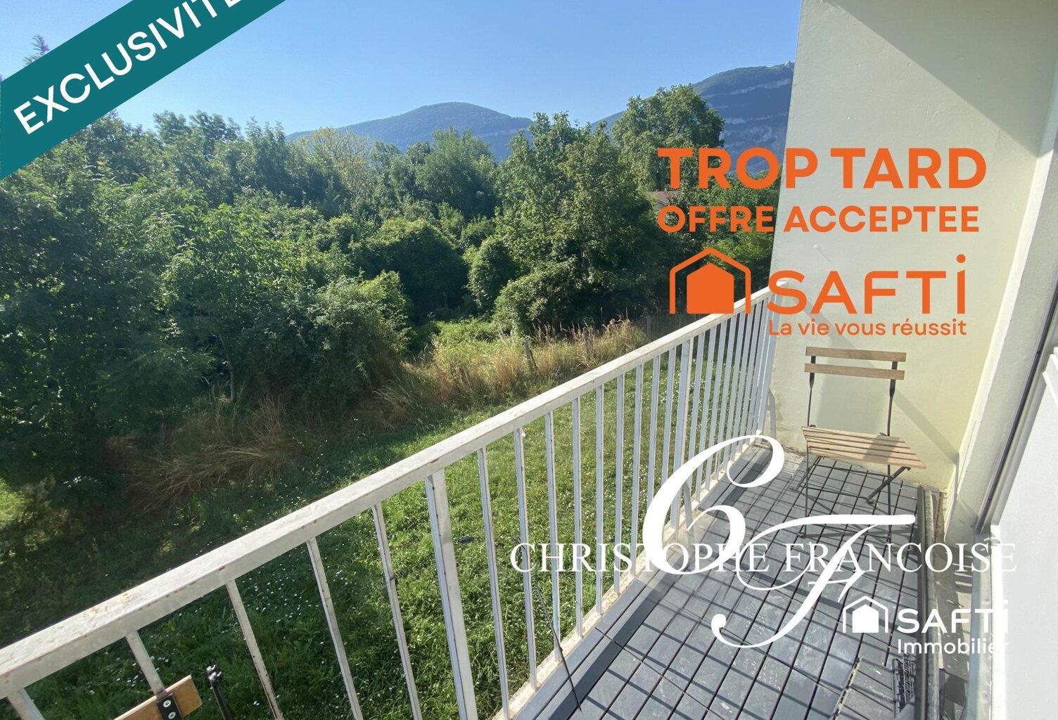 Studio, Balcon, cave, libre de toute occupation — photo 1
