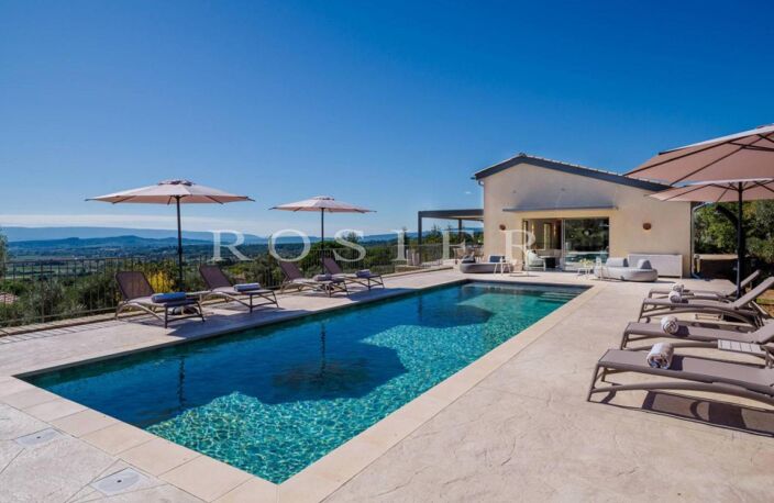 Spectaculaire villa contemporaine en pierres avec piscine, en po — photo 2