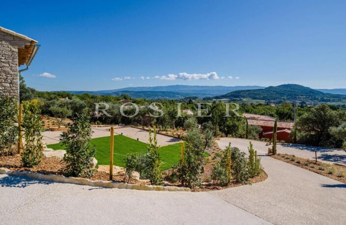 Spectaculaire villa contemporaine en pierres avec piscine, en po — photo 3