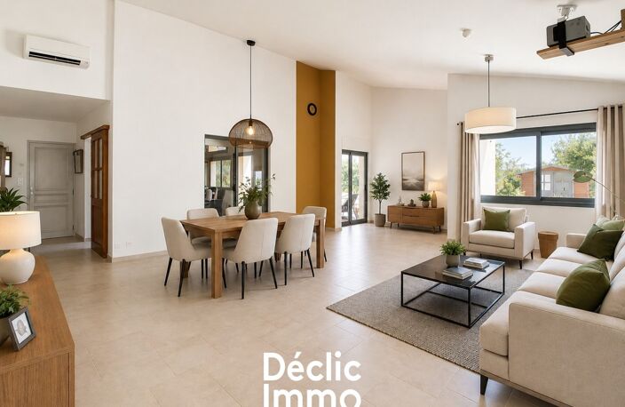 VILLA PLAIN-PIED - 5 PIECES - PISCINE - VUE DEGAGEE - PEYMEINADE  — photo 2