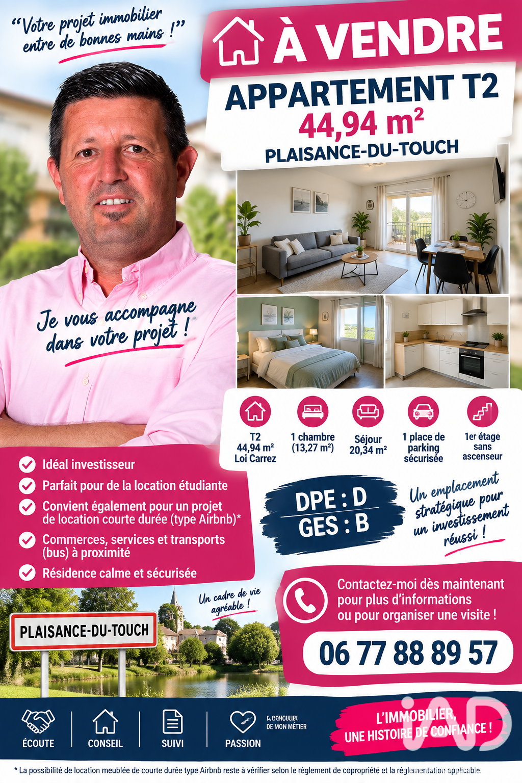 Agence immobilière de I@D FRANCE