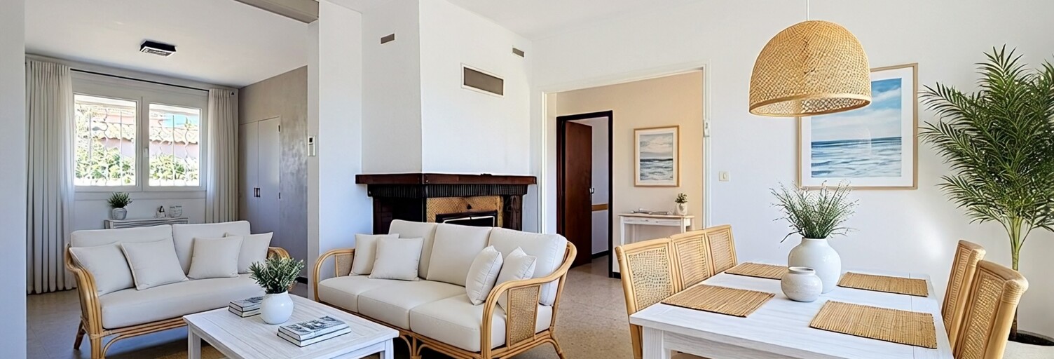 Maison 5 Pièces 90 m² à vendre à Sauvian (34410)