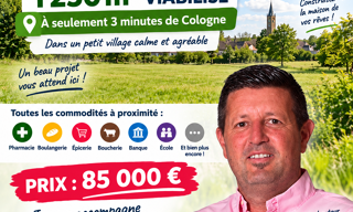 Terrain  1250 m² à vendre à Cologne (32430)